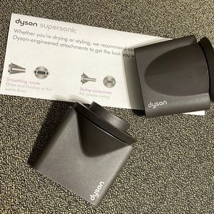 New Dyson supersonic Smoothing nozzle and Styling concentrator attachments.
